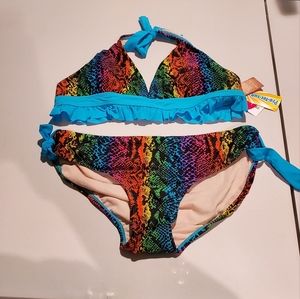 NWT Arizona Two Piece Swim Suit Size 18 1/2